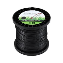 100M Black Star Nylon Trimmer Line 2.4mm Grass Cutter String Cord for Weed Eater Strength Wear Resistant