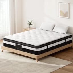 30cm Plush Foam Hybrid Mattress Double Size Breathable Support Bed Sleeping Mattress