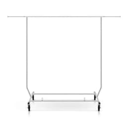 Adjustable Clothes Rack Airer Rail Coat Stand Hanging Storage Organizer Heavy Duty Portable Garment Drying Rack