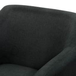 Armchair Tub Chair Charcoal Upholstered Accent Lounge Chair Modern Living Room Single Sofa Seat Comfortable Compact Home Furniture