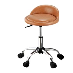 Salon Stool Swivel Chair with Backrest Adjustable Height Rotating Seat Beauty Salon Barber Shop Spa Tattoo Equipment Furniture
