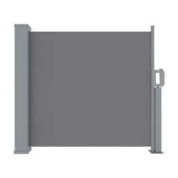 Retractable Side Awning Outdoor Sun Shade Privacy Screen 1x3M Grey