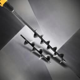 Garden Spiral Auger Drill Bit Φ75 x 300mm 600mm for Earth Hole Digging Soil Planting Tool