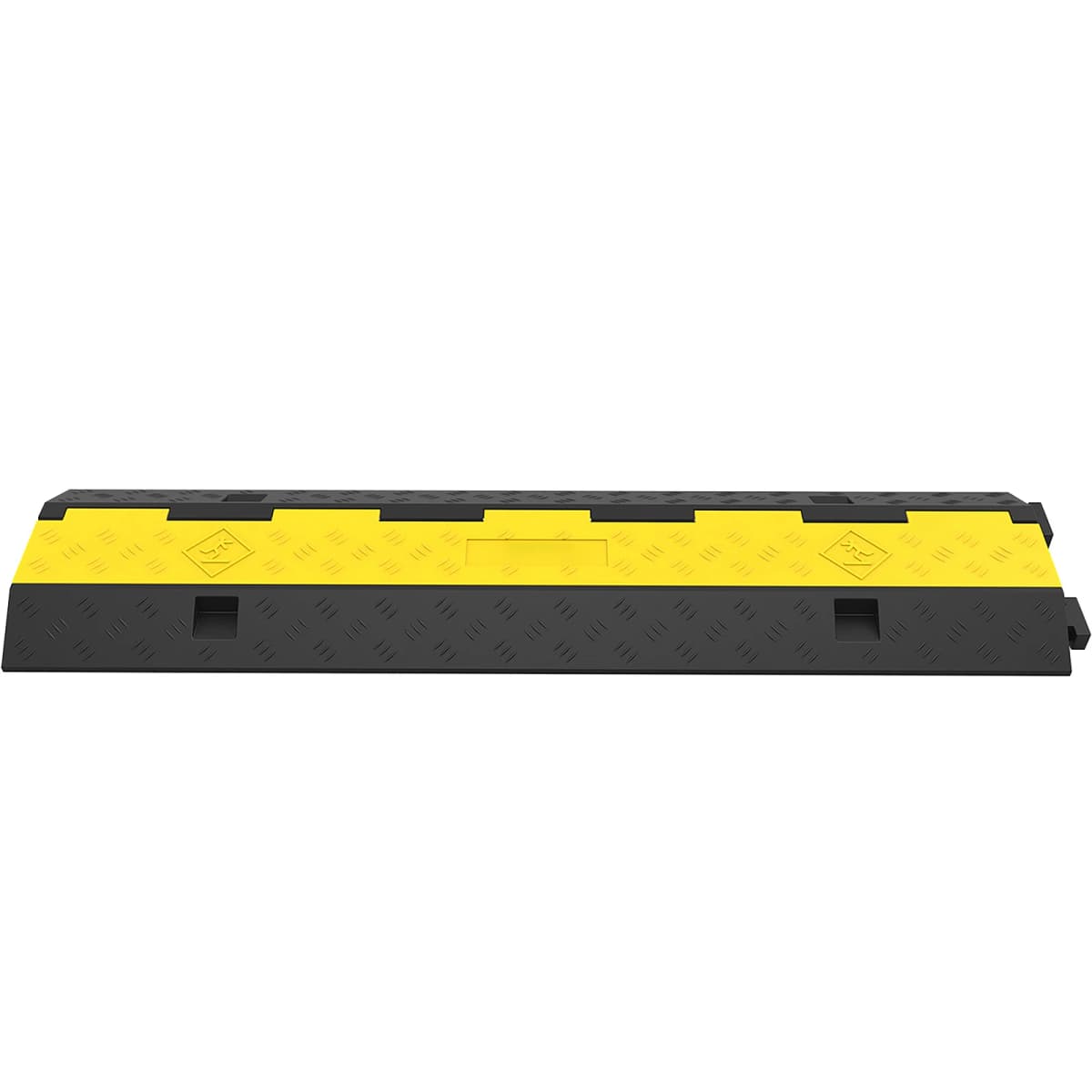 SucceBuy Cable Protector Ramp 5 Packs 2 Channels Speed Bump Hump 11000 LBS Load Capacity Protective Wire Cord Ramp
