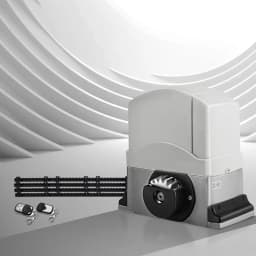 Automatic Sliding Gate Opener Kit 4M 1200KG Heavy Duty Electric Gate Motor Remote Control Access System