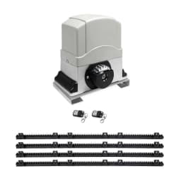 Automatic Sliding Gate Opener Kit 4M 1200KG Heavy Duty Electric Gate Motor Remote Control Access System