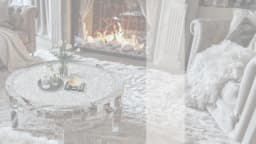 Luxury Silver Mirror Coffee Table with Crystal Diamonds Inlay Round Accent Side Table for Living Room Bedroom