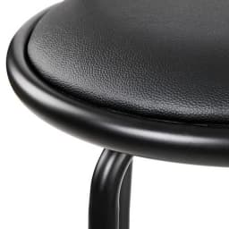 Set of 4 Swivel Leather Padded Metal Bar Stools Adjustable Height Durable Modern Kitchen Counter Chairs