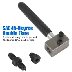 3/16 Brake Line Compact SAE Double Flare Flaring Tool for Auto Repair Brake Pipe