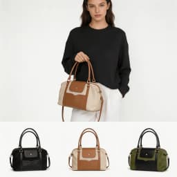 Casual Large Capacity Women'S Crossbody Bag Retro Matte Handbag Pillow Shaped Shoulder Bag Urban Minimalist Style