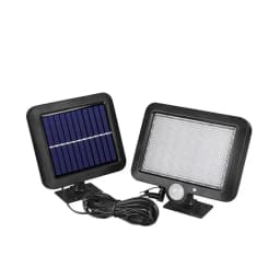 56LED Solar Lights Split Wall Lamp Motion Sensor Sunlight Light 3 Mode Outdoor Waterproof Emergency Street Garden Security Light
