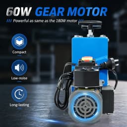 PORIYA Electric Wire Stripping Machine Copper Cable Stripper 1.5-25mm 60W W/3 Blades