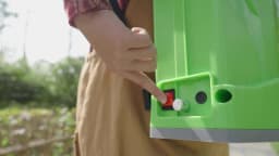 TaskStar Electric Sprayer 16L High Capacity Agricultural Pesticide Spray Tool 100 Pressure Knapsack Sprayer with 2 2000mAh Rechargeable Batteries & 6 Nozzles