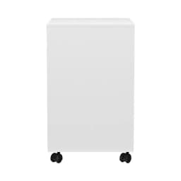 5 Drawer Mobile Filing Cabinet Rolling Storage Chest White Office Storage Cabinet