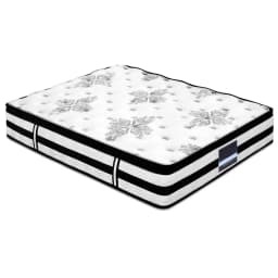 34cm Euro Top Pocket Spring King Mattress Medium Firm Breathable Sleep Support Comfort Durable Bed Mattress