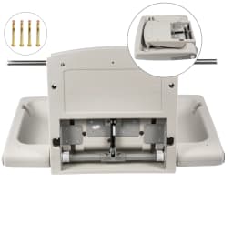 SucceBuy Baby Changing Station Commercial Wall Mounted Baby Diaper Changing Table Fold Down Vertical Baby Changing Table