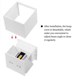 12W LED Wall Light waterproof Outdoor Up/Down Lamp Exterior lights Yard Modern