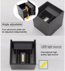 12W LED Wall Light waterproof Outdoor Up/Down Lamp Exterior lights Yard Modern