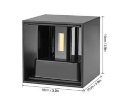 12W LED Wall Light waterproof Outdoor Up/Down Lamp Exterior lights Yard Modern
