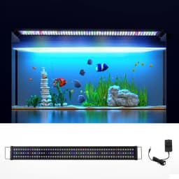 120CM Full Spectrum Aquarium Light LED Plant Fish Tank Lamp Adjustable Brightness Freshwater Marine Tank Lighting