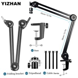 Yizhan 4K 60MP Soldering Microscope HD 1080P Digital Microscope 48MP HDMI USB Interface 1-150X Lens Remote Control 5-100cm Work