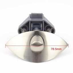 5X Half Moon Handle Caravan RV Cupboard/ Drawer Zinc Alloy Push Lock Latch Knob