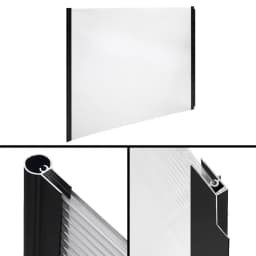 Window Awning Door Canopy Transparent Waterproof Polycarbonate Outdoor Rain Shelter 1x2m Patio Entry Cover UV Resistant Durable Shade Guard