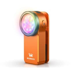 Wurkkos HD03 Clip-On Flashlight 680LM USB-C Rechargeable Pocket Flashlight Mini Spotlight/Work Light Portable EDC RGB Flashlight Magnetic Compact Flat Flashlight Ideal for Camping Repairs, and Cycling Shipped from Australia