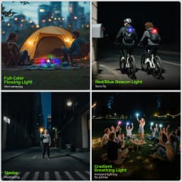 Wurkkos HD03 Clip-On Flashlight 680LM USB-C Rechargeable Pocket Flashlight Mini Spotlight/Work Light Portable EDC RGB Flashlight Magnetic Compact Flat Flashlight Ideal for Camping Repairs, and Cycling Shipped from Australia