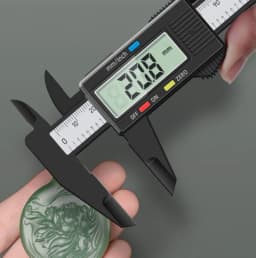 Carbon Fiber Digital Caliper Precision Electronic Vernier Micrometer Measuring Tool Digital Ruler