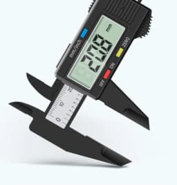 Carbon Fiber Digital Caliper Precision Electronic Vernier Micrometer Measuring Tool Digital Ruler