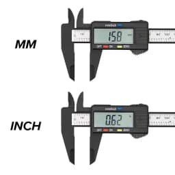Carbon Fiber Digital Caliper Precision Electronic Vernier Micrometer Measuring Tool Digital Ruler