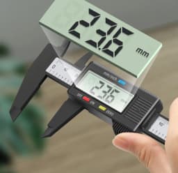 Carbon Fiber Digital Caliper Precision Electronic Vernier Micrometer Measuring Tool Digital Ruler