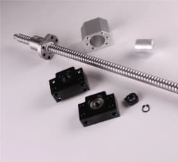 SFU1605 Set SFU1605 Rolled Ball Screw C7 End Machined + Ballnut + Nut Housing BK/BF12 End Support + Coupler RM1605 Ballscrew