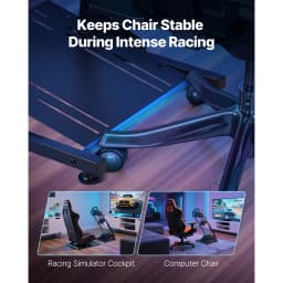 SucceBuy Racing Wheel Stand Foldable Stand for Logitech G29 G27 G920 G923 Thrustmaster T300RS T300GT TS-PC TSXW Gaming Cockpit