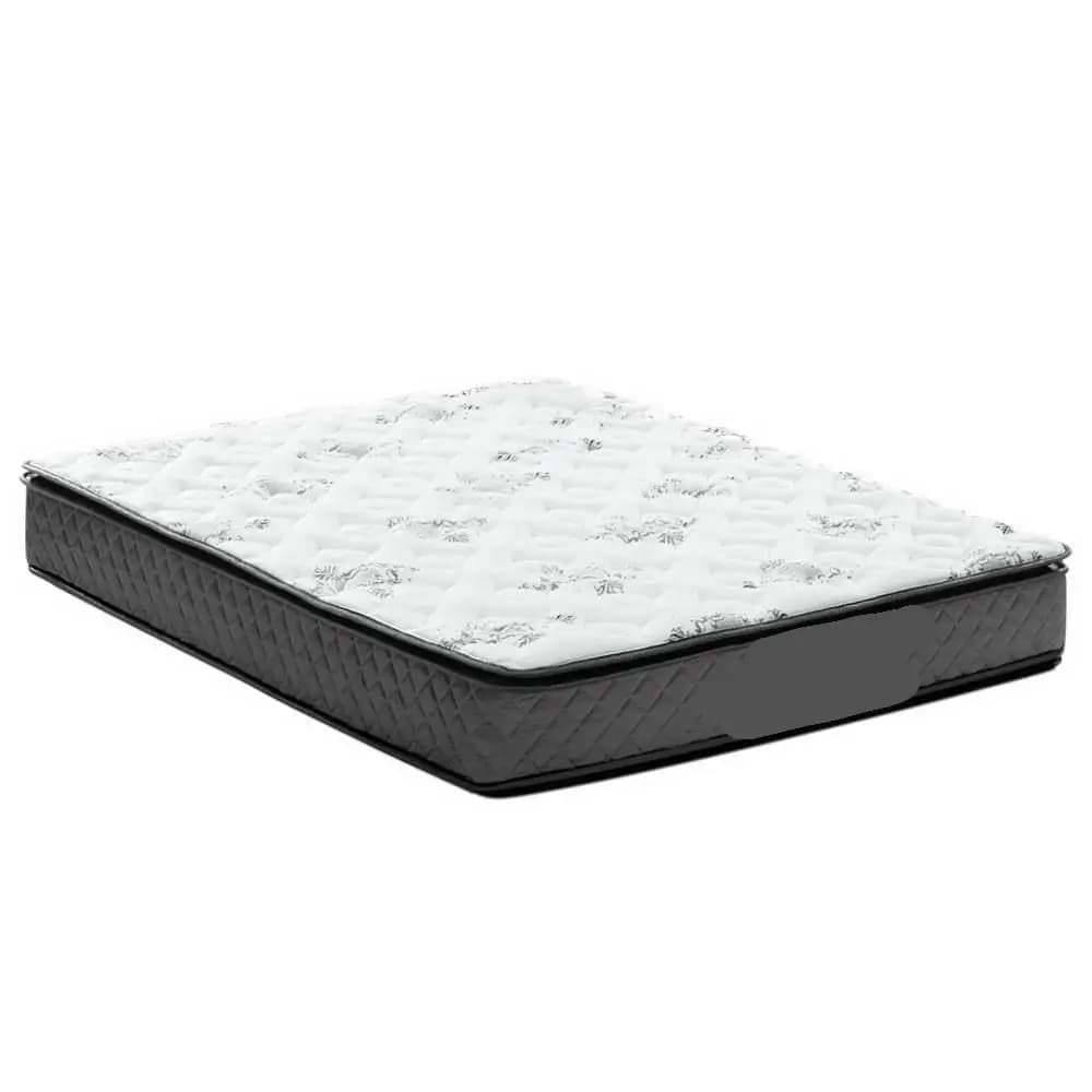24cm Pillow Top Queen Mattress Comfortable Thick Support Breathable Sleep Surface Soft Bed Mattress for Home Use