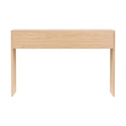 Fluted Pine Console Table 120CM Narrow Hallway Entryway Storage Table Modern Minimalist Wooden Accent Table