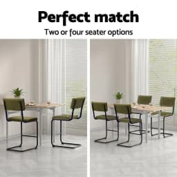 2 Pack Velvet Green Bar Stools Upholstered Counter Height Chairs Modern Kitchen Island Seating with Backrest and Footrest