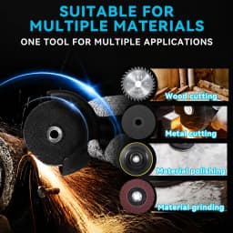 125mm Brushless Cordless Angle Grinder 3 Speed Electric Polishing Cutting Machine Bare Tool for Makita 18V Battery AU