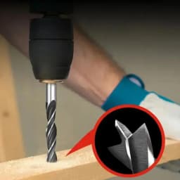 8PCS-3/4/5/6/7/8/9/10mm 1/4Hexagonal Handle Three-Point Positioning Woodworking Drill Bit