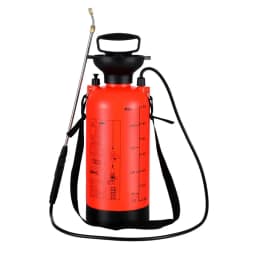 7L Manual Shoulder Garden Sprayer Pressure Weed Spray Bottle Adjustable Nozzle Portable Lawn Plant Watering Tool