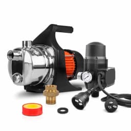 Garden Water Pump 800W High Pressure Electric Booster Pump for Rain Tank Farm Irrigation House Black