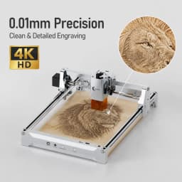 Carverall K15PRO 7W 12W Laser Engraver Cutter Machine, 200x300mm A4 Area, 15000mm/min, 0.01mm Precision, WiFi USB App, LightBurn LaserGRBL, 300+ Materials, for Wood Leather Acrylic, DIY Crafts, Personalised Gifts, Home Workshop Small Business