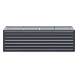 2 in 1 Raised Garden Bed Kit 320cm 160cm Extra Deep Ergonomic Planter Box Galvanised Steel Vegetable Flower Pot for outdoor Garden Includes Gloves and Pegs