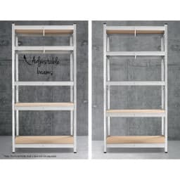 Heavy Duty 3x1.8M Warehouse Shelving Rack Garage Metal Storage Shelves High Capacity Organizer