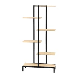 6 Tier Metal Zigzag Plant Stand Flower Pot Shelf Indoor Outdoor Corner Display Rack Space Saving Multi Level Garden Organizer