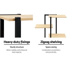 6 Tier Metal Zigzag Plant Stand Flower Pot Shelf Indoor Outdoor Corner Display Rack Space Saving Multi Level Garden Organizer