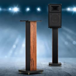 Universal Speaker Stands 70cm Pair Adjustable Floor Mount Audio Support Set