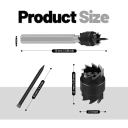 26PC 3/8" Double Sided Spot Weld Cutter Remover Drill Bit Welder Cut Rotary Kit