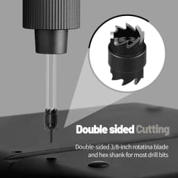 26PC 3/8" Double Sided Spot Weld Cutter Remover Drill Bit Welder Cut Rotary Kit